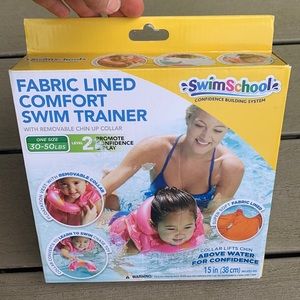 SwimSchool Floaties Swim Trainers Girls 30-50 Pounds